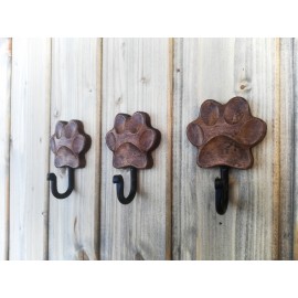 Kabliukas šuns pavadėliui ir ne tik Pėdutė, 3 vnt.