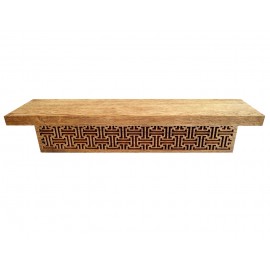 Sieninė ąžuolinė lentyna „Klasika“