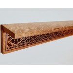 Sieninė ąžuolinė lentyna „Etno“