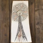  Autorinis paveikslas "Šviesos ir stiprybės medis"