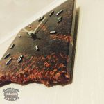 Sieninis laikrodis iš granito