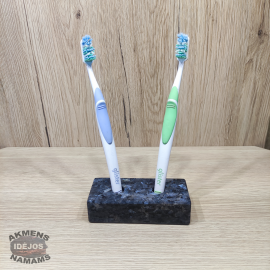 Akmeninė muilinė ir dantų šepetėlių laikiklis