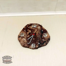 Akmeninis sieninis laikrodis. Natūralus lauko akmuo