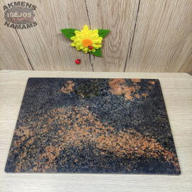 Akmeninė pjaustymo lentutė. Rudas granitas