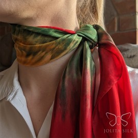 Tapyta šilko skara "Tautinė atributika"