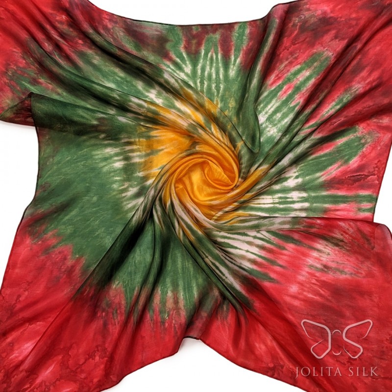 Tapyta šilko skara "Tautinė atributika"