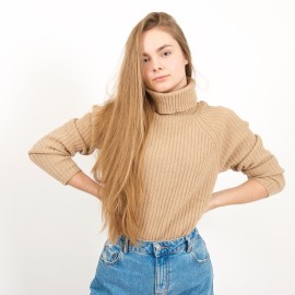 Merino vilnos megztukas golfas