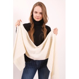 Baltas merino vilnos šalikas Baltas merino vilnos šalikas