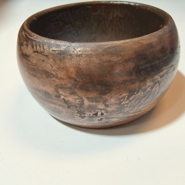 Varinė apyrankė su juoda patina