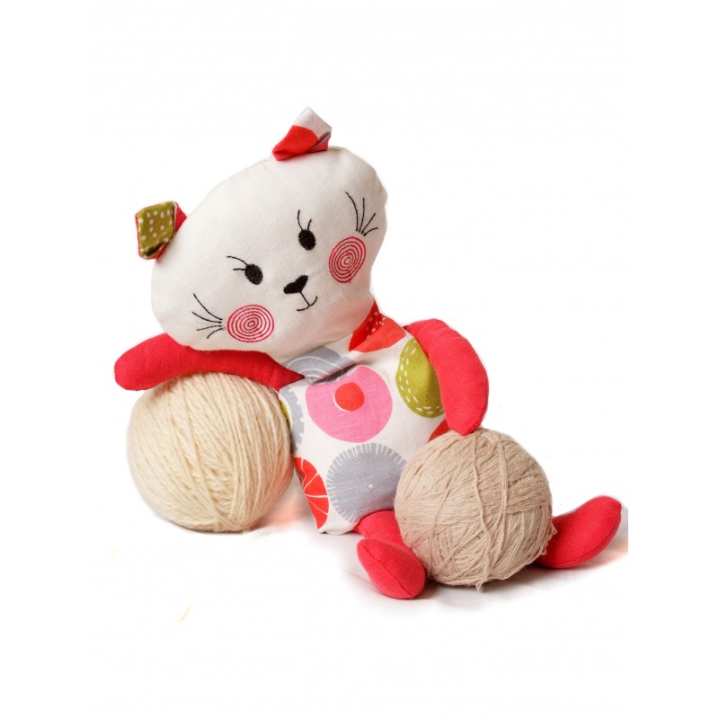 Žaislas šildyklė su vyšnių kauliukais "KAČIUKAS"