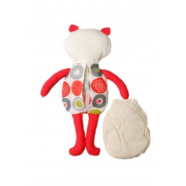 Žaislas šildyklė su vyšnių kauliukais "KAČIUKAS"