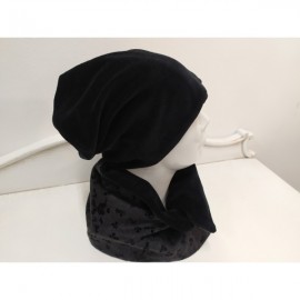 Moteriškas rinkinys (kepurė, šalikas) juodas