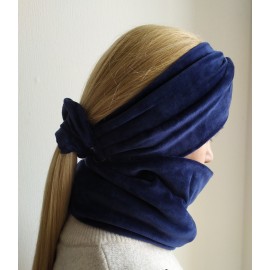 Stilinga moteriška galvajuostė mėlyna