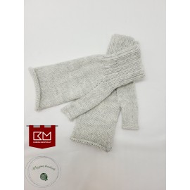 Pirštinės be pirštų - riešinės alpakų vilnos