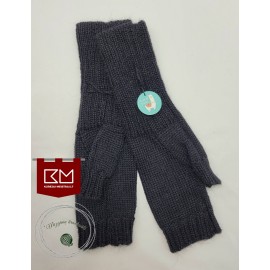 Pirštinės be pirštų - riešinės alpakų vilnos