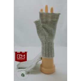 Pirštinės be pirštų - riešinės alpakų vilnos