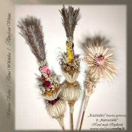 Verba - Kaziuko (bordo, geltona) Verba - Kaziuko (bordo, geltona)