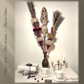 Verba - Kaziuko (bordo, geltona) Verba - Kaziuko (bordo, geltona)