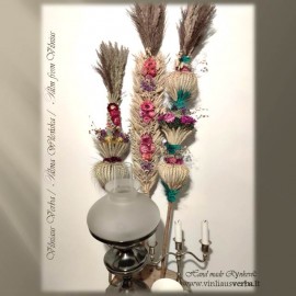 Verba - Kaziuko (bordo, rausva) Verba - Kaziuko (bordo, rausva)