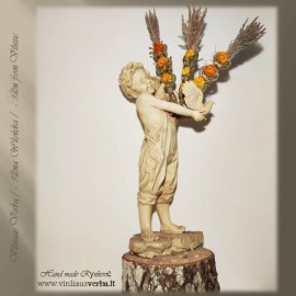 Mažos verbos - Valentino širdelė (gintarinė)