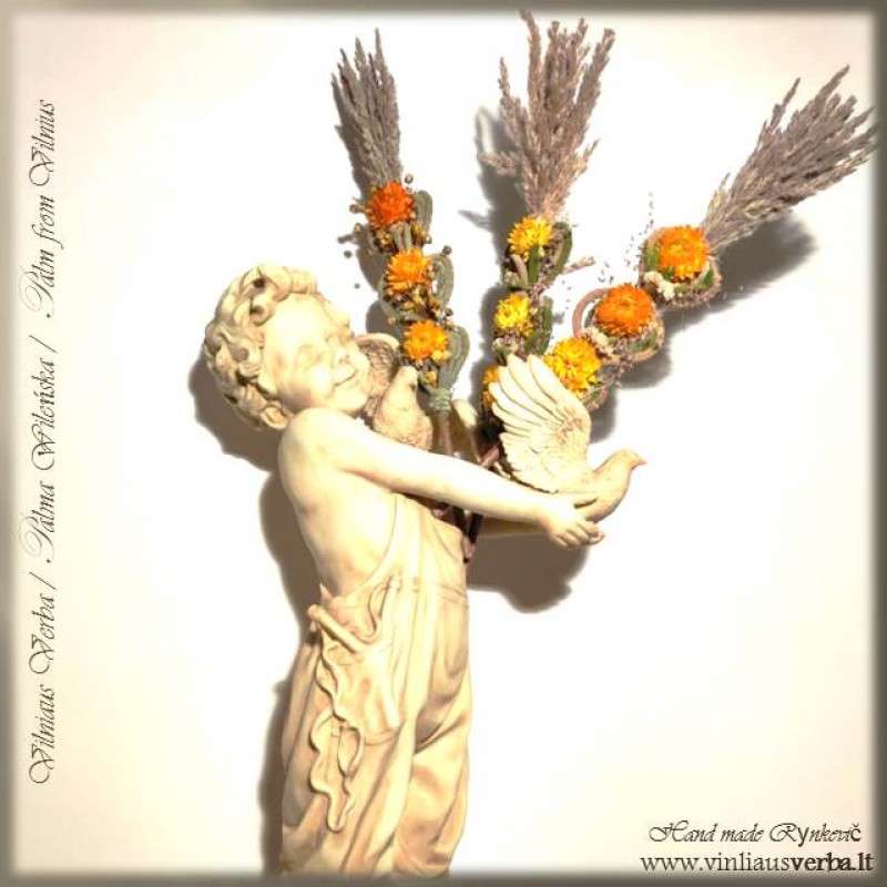 Mažos verbos - Valentino širdelė (gintarinė)