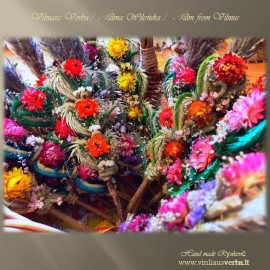 Mažos verbos - Valentino širdelė (tamsiai-rausva)