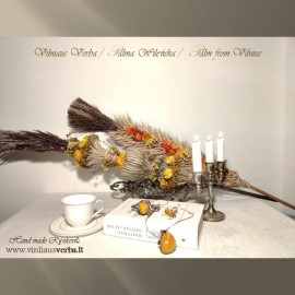 Verba - Paukščio plunksnas (plokščioji-gintarinė)