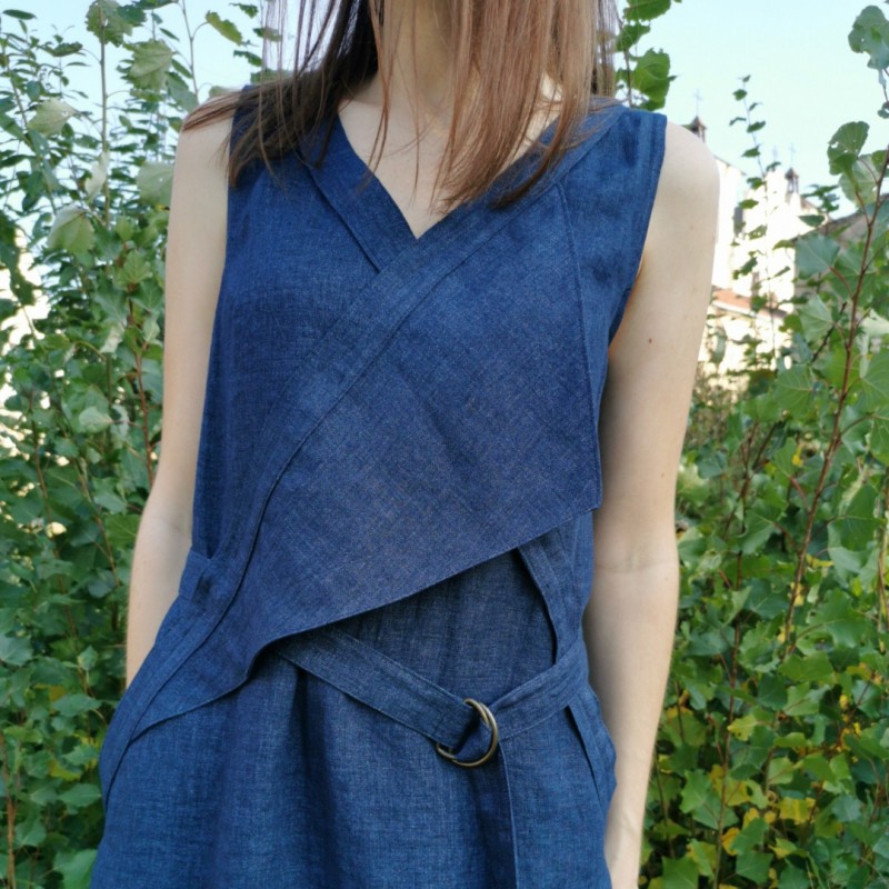 lininė suknelė „upa“ lininė suknelė „upa“