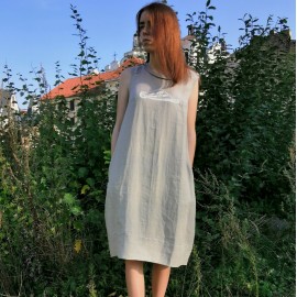 lininė suknelė „butė“ lininė suknelė „butė“