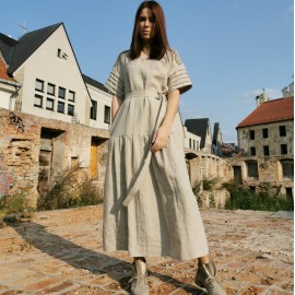 lininė suknelė „vaisgamta“ lininė suknelė „vaisgamta“