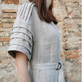 lininė suknelė „vaisgamta“ lininė suknelė „vaisgamta“