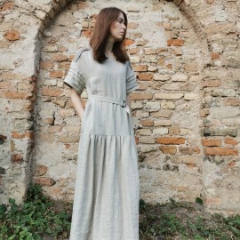 lininė suknelė „vaisgamta“ lininė suknelė „vaisgamta“