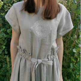 lininė suknelė „vaivora“ lininė suknelė „vaivora“