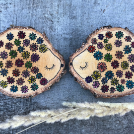 Beržiniai padėkliukai Ežiukai, 2vnt.