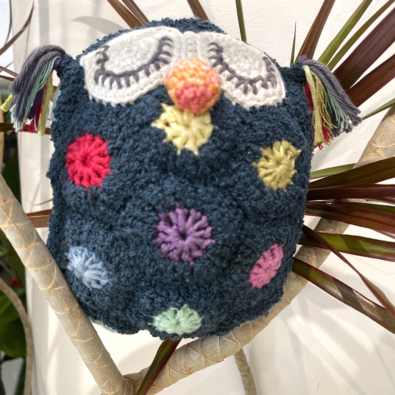 Nertas pelėdžiukas, spalvų terapija