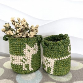 Nerti krepšiukai "Katinukai", 2vnt. rinkinys