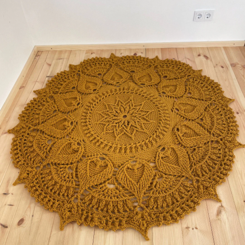 Nertas kilimas 170cm