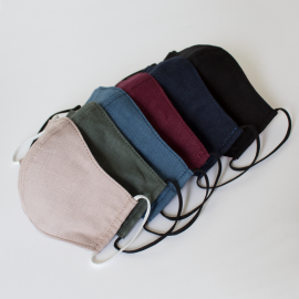 Lininė veido kaukė