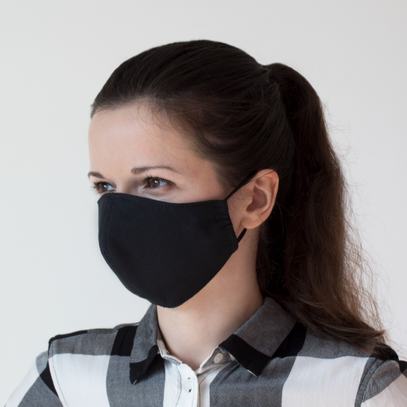 Juoda veido kaukė Juoda veido kaukė