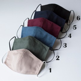 Lininė veido kaukė