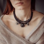 Kaklo papuošalas moterims