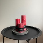 Raudonas cilindrų rinkinys "Apelsinas ir prieskoniai" Raudonas cilindrų rinkinys "Apelsinas ir prieskoniai"