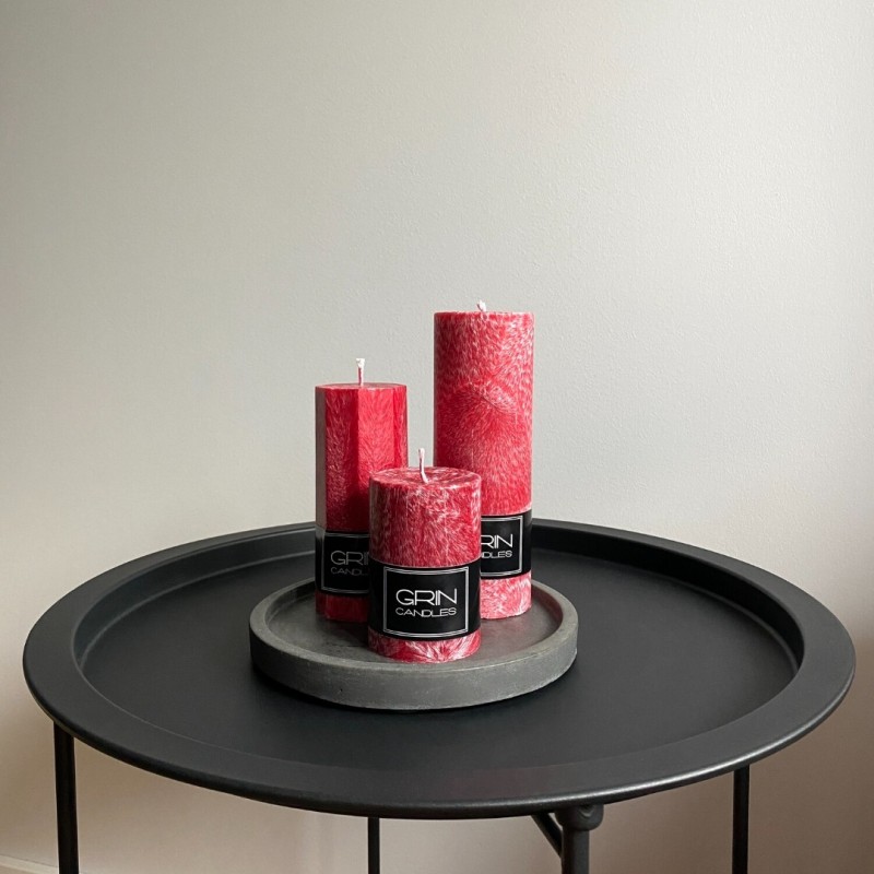 Raudonas cilindrų rinkinys "Apelsinas ir prieskoniai" Raudonas cilindrų rinkinys "Apelsinas ir prieskoniai"