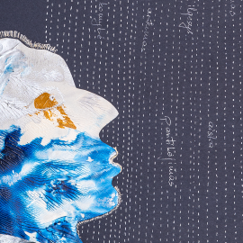 Autorinio paveikslo "Susisiekiantys indai" printas