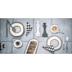 Autorinio paveikslo "Šachas per pusryčius" printas
