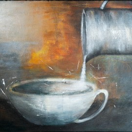 Autorinis paveikslas "Su Pienu"