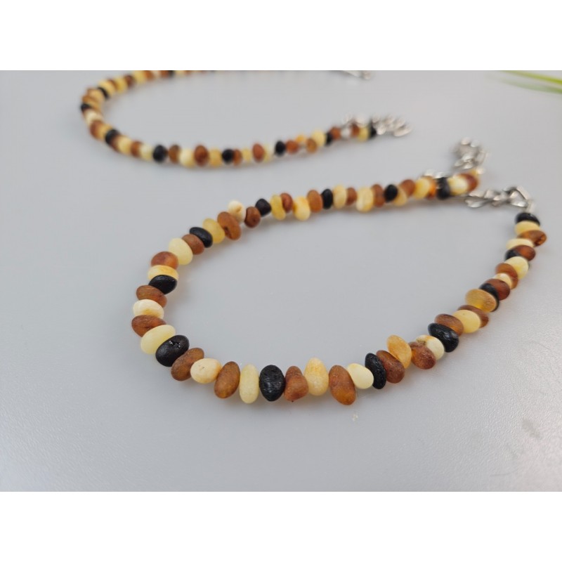 Gintariniai karoliai šunims antkaklis gyvūnams su gintaru