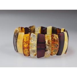 Marga didelė apyrankė iš tikro gintaro Dovana Mamai