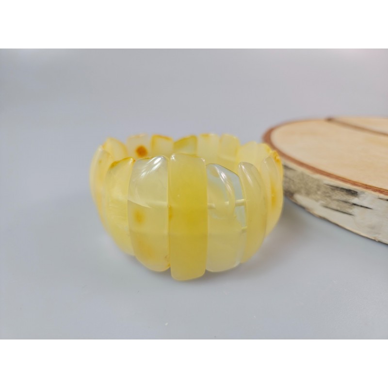 Balto gintaro apyrankė dovana mamai