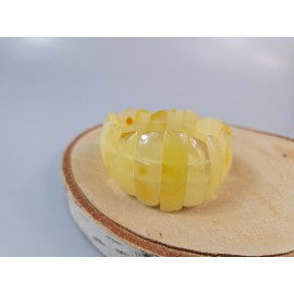 Balto gintaro apyrankė dovana mamai